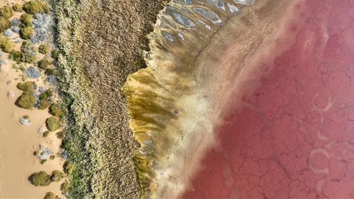 巴丹吉林沙漠秋日即景